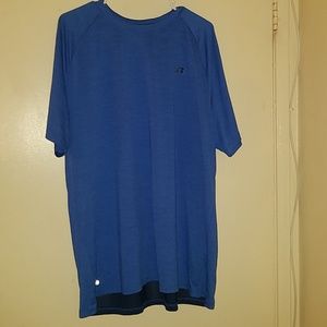 Dark/light blue Russell sports shirt